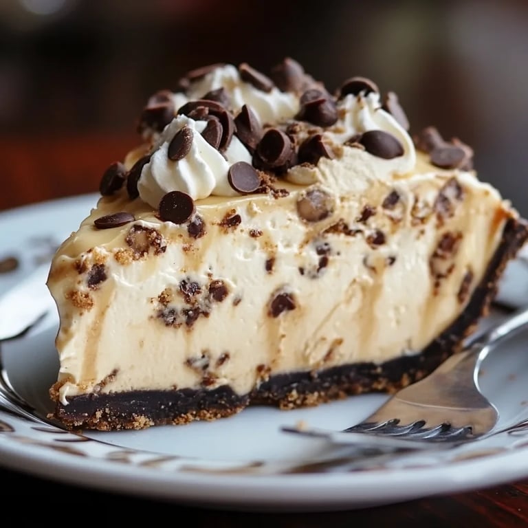 Chocolate Chip Peanut Butter Pie