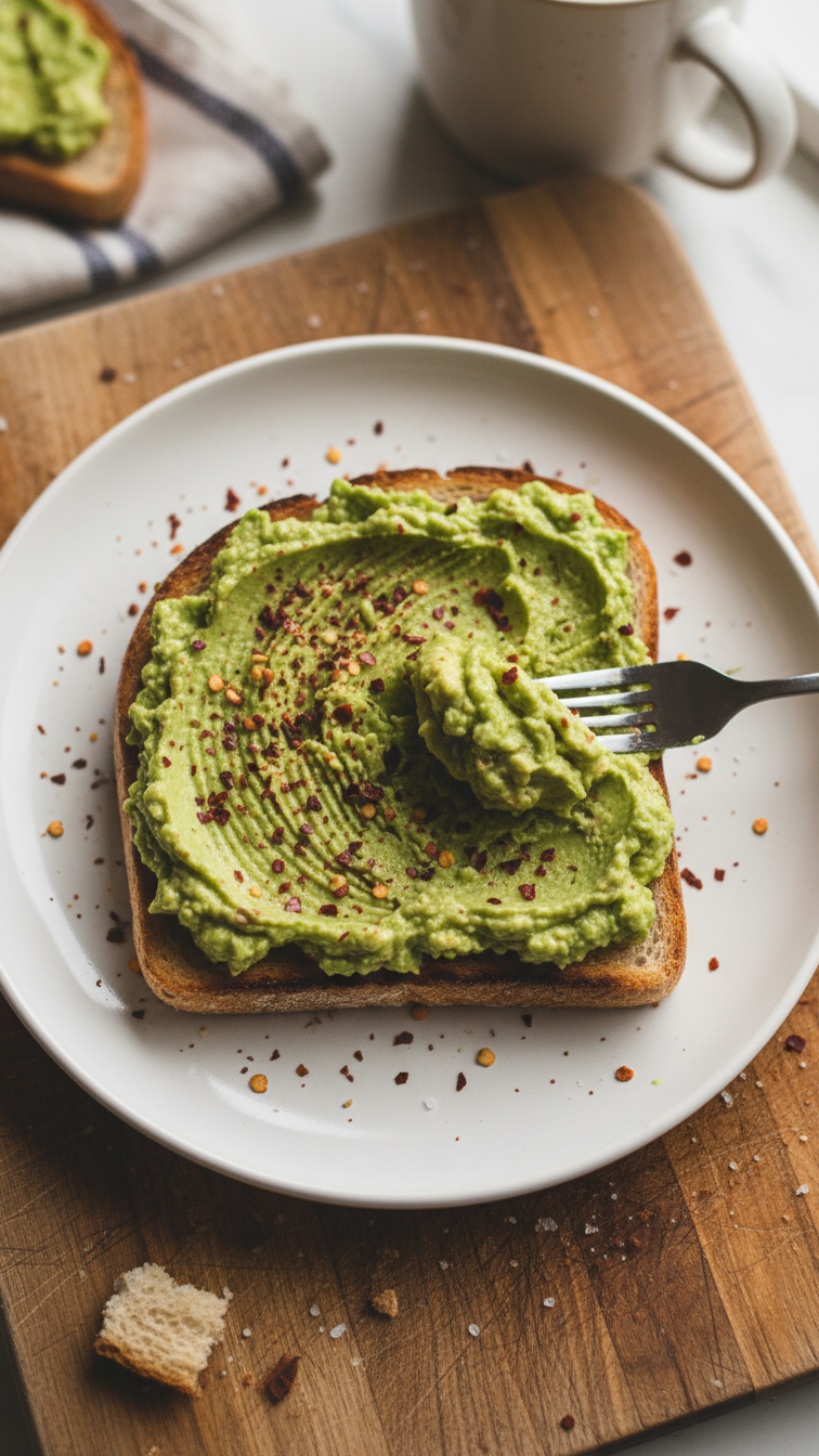 Avocado Toast with Chili Flakes