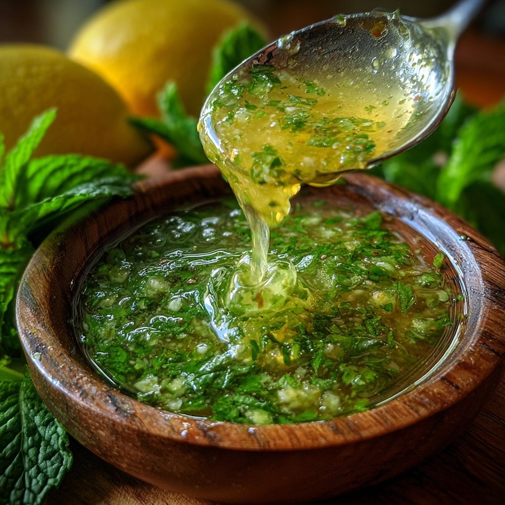 Lemon Mint Garden Vinaigrette