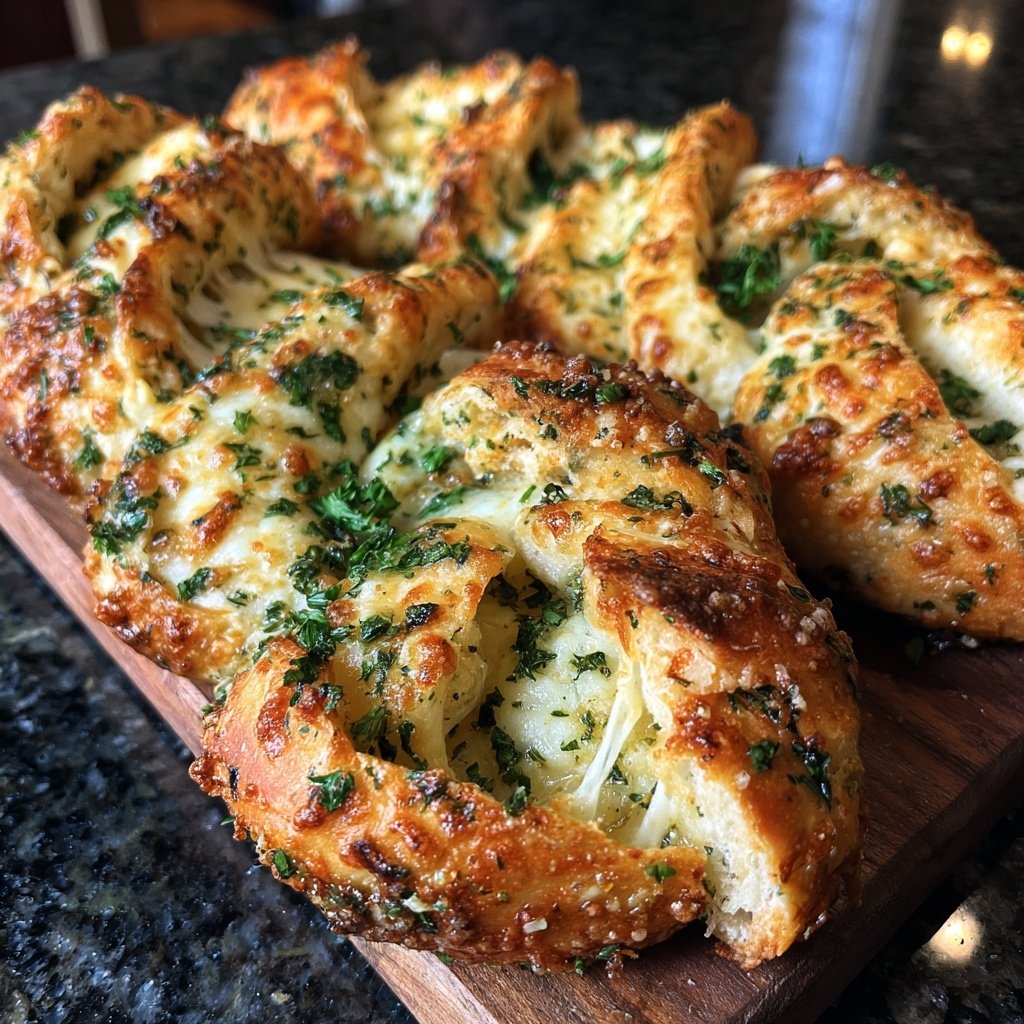 Cheesy Garlic Herb Breadsticks