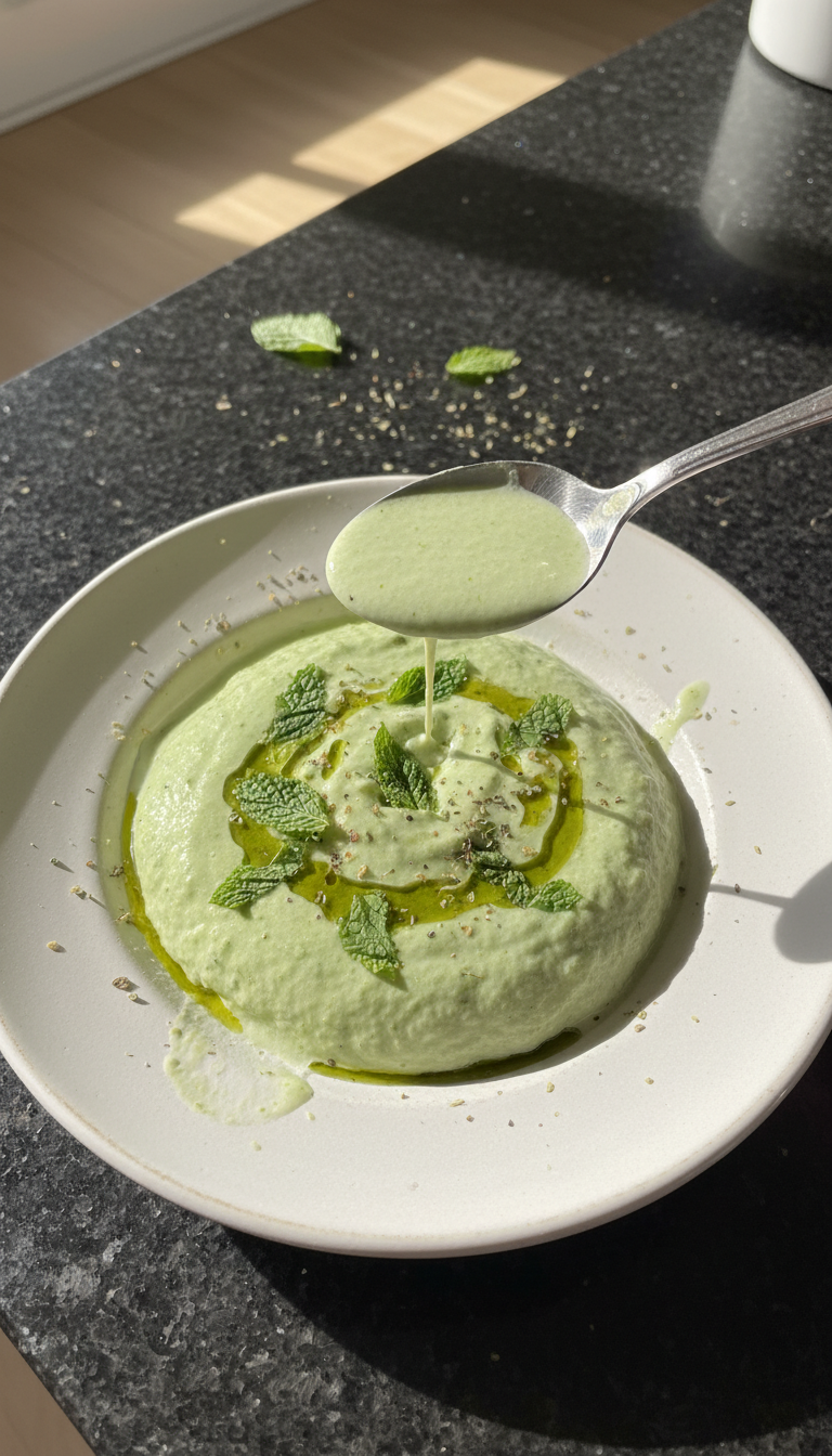 Chilled Cucumber Yogurt Soup