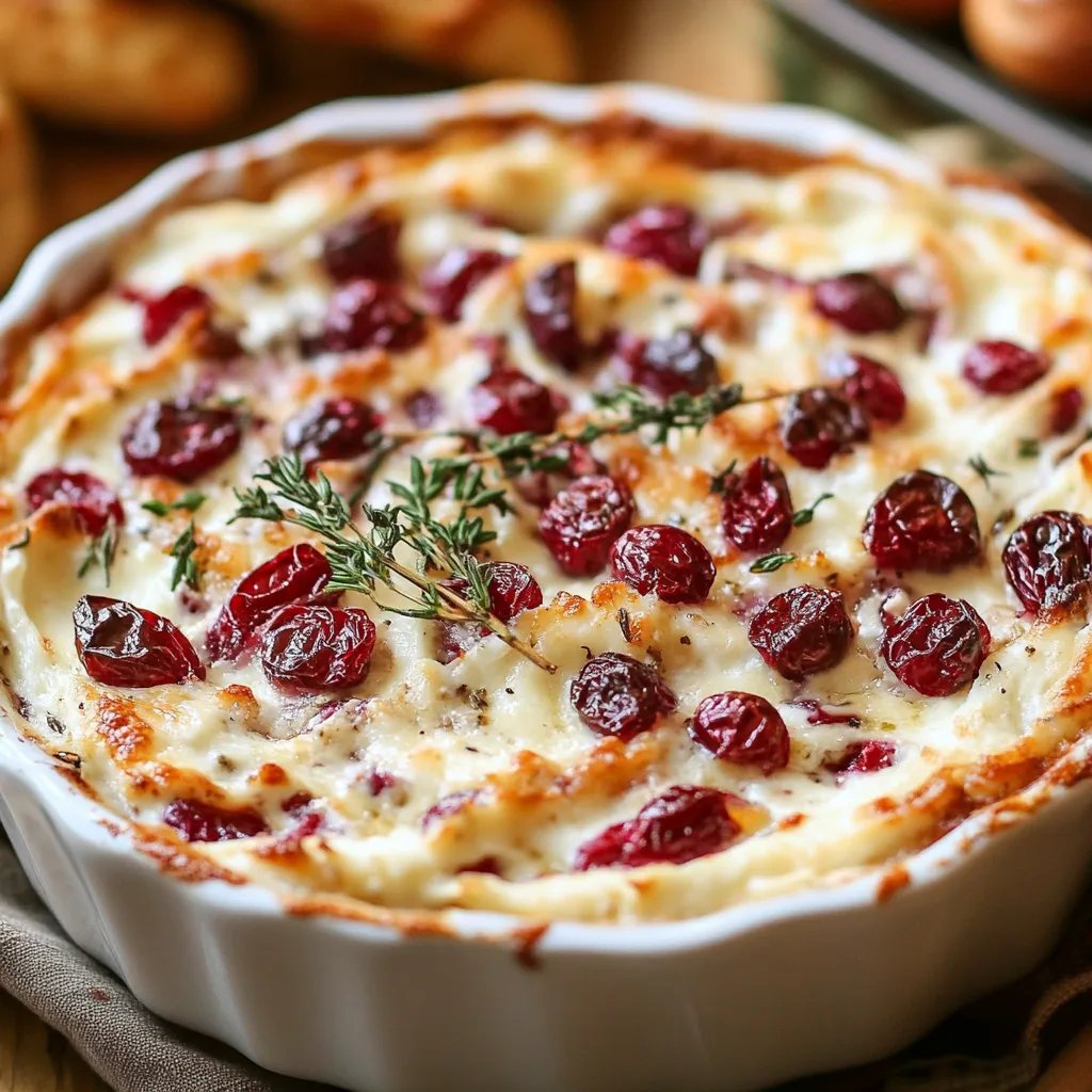 Baked Cranberry Cream Cheese Dip