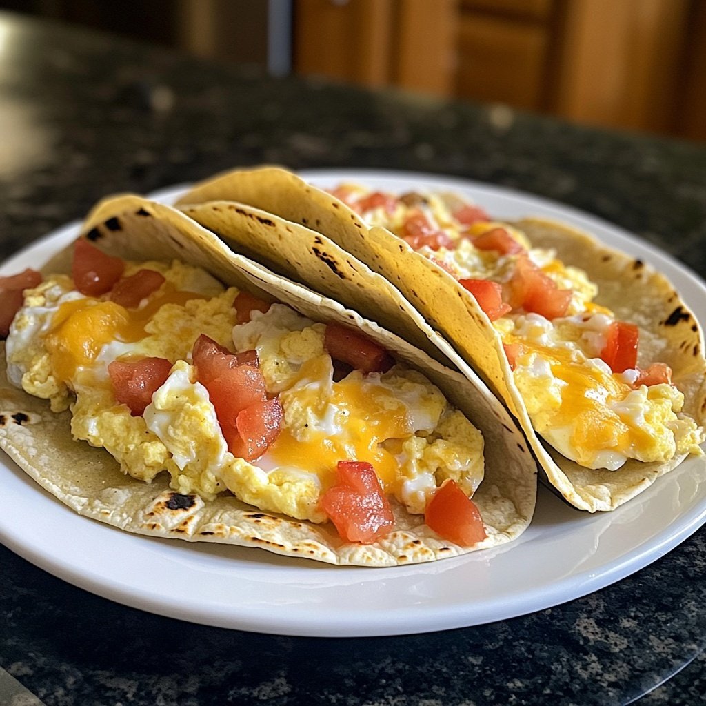 Simple Baked Breakfast Tacos
