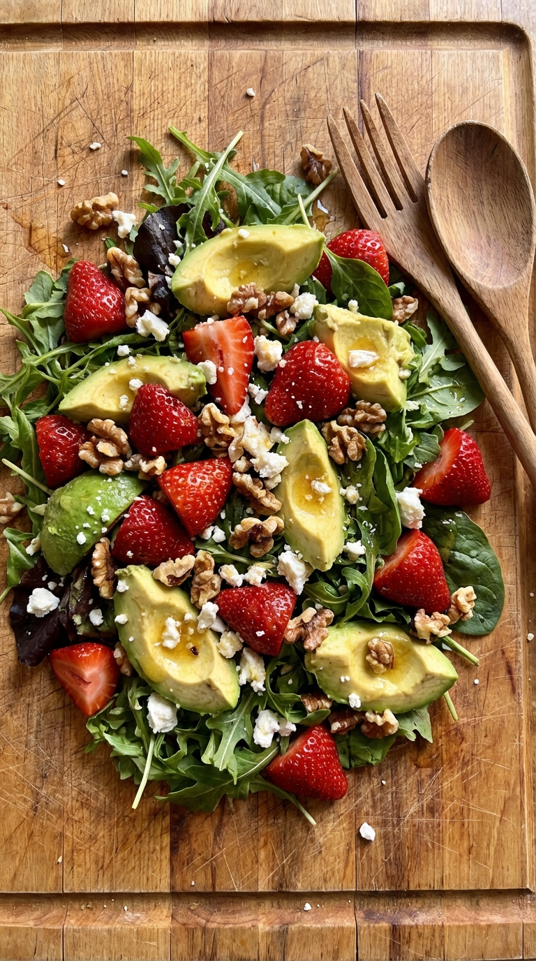 Strawberry Avocado Salad Mix