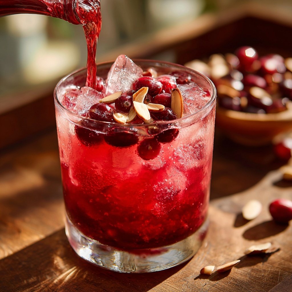 Cranberry Almond Winter Refresher