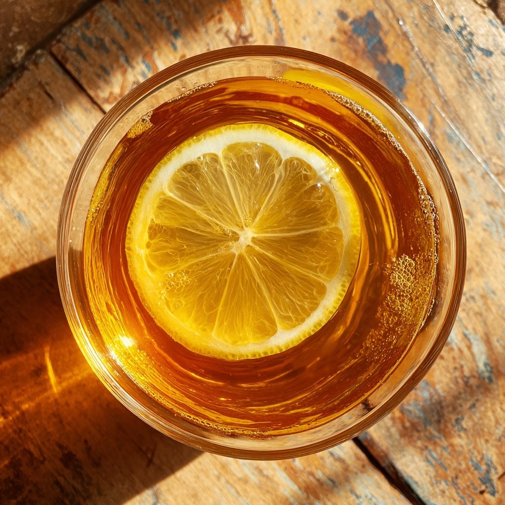 Food Babe Honey Lemon Tea Tonic