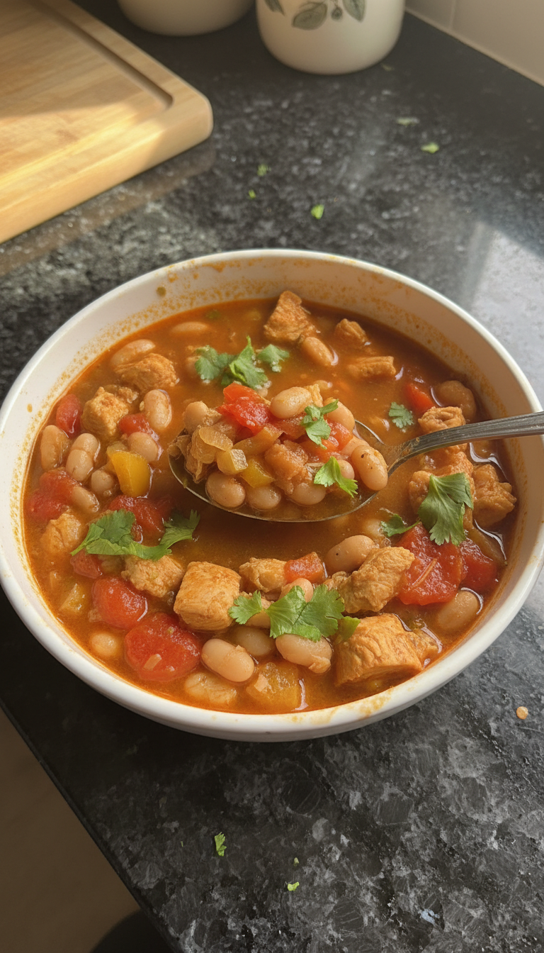 Chunky Chicken and Bean Soup