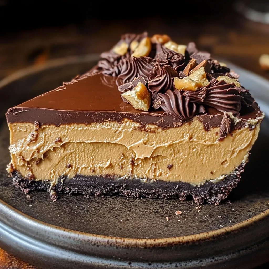 Gluten Free Chocolate Peanut Butter Pie
