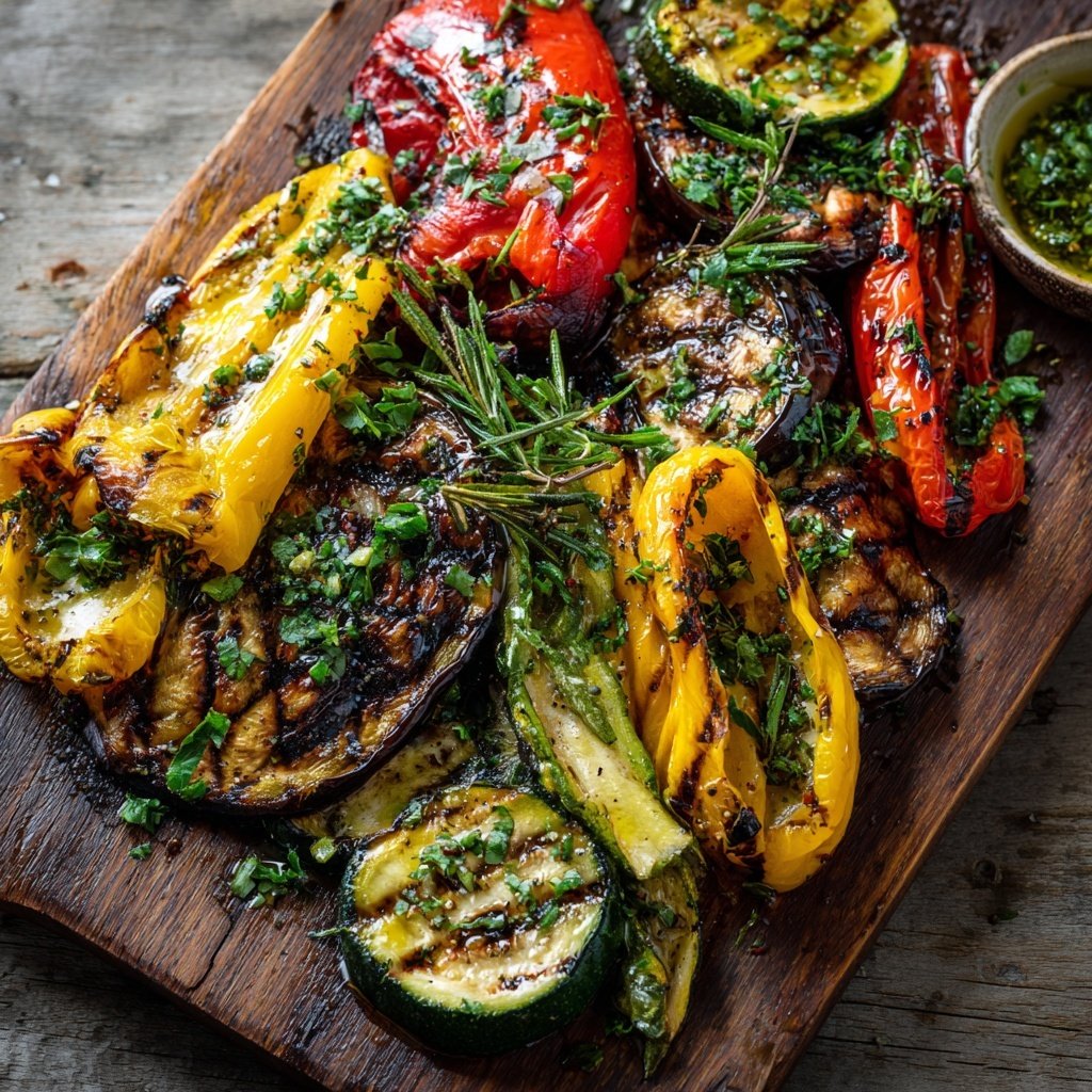 Delightful Grilled Vegetable Platter