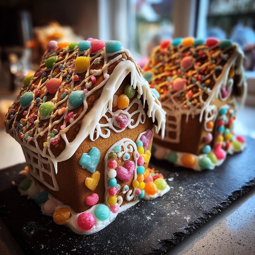 Gingerbread House with Royal Icing