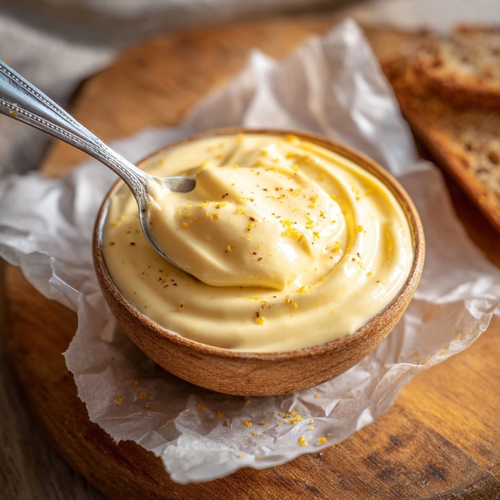 Lemon Dijon Homemade Mayonnaise