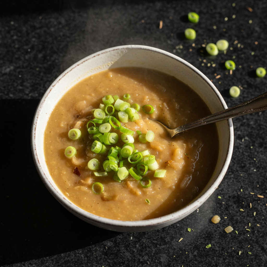 Caramelized Onion and Potato Soup