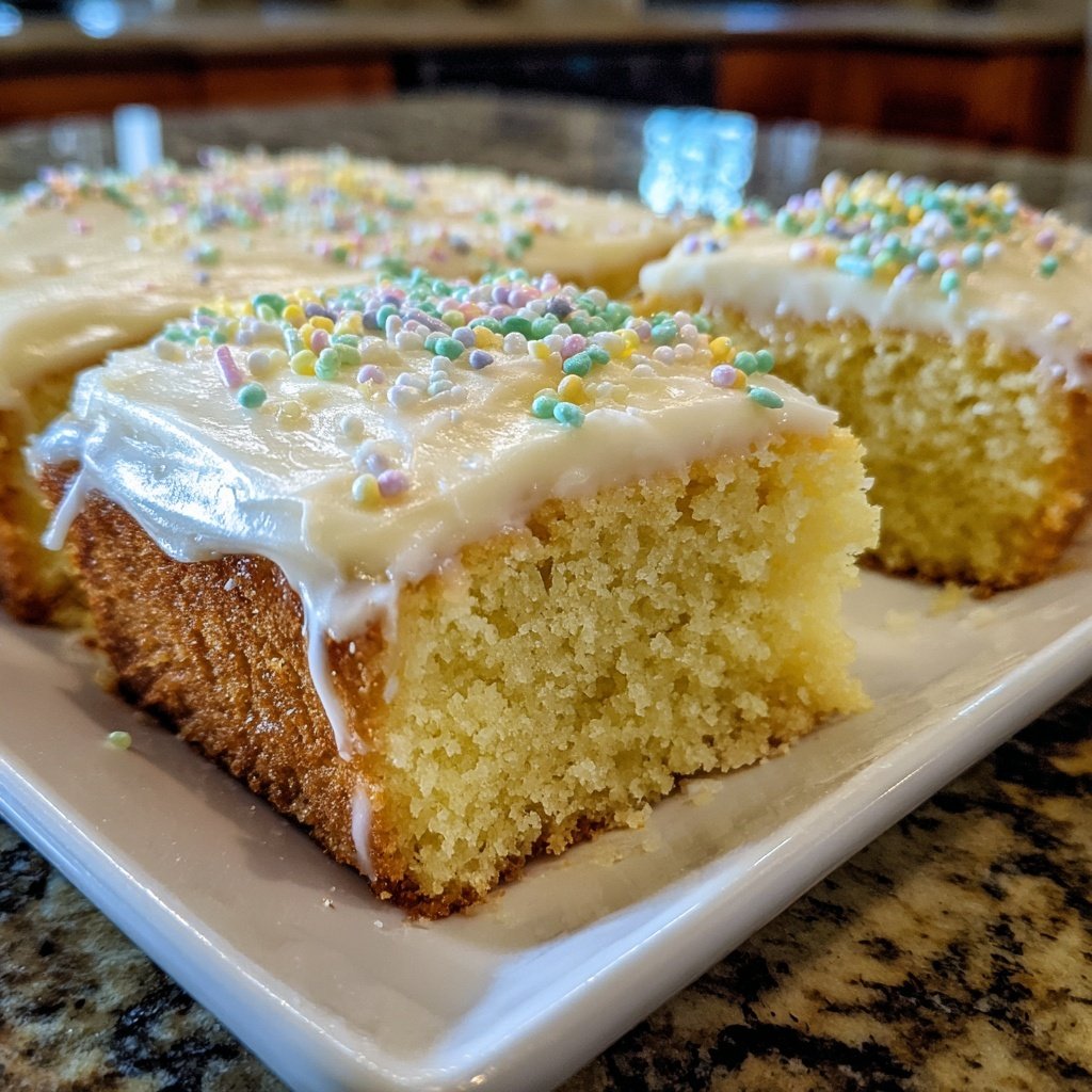 Classic Moist Vanilla Butter Cake