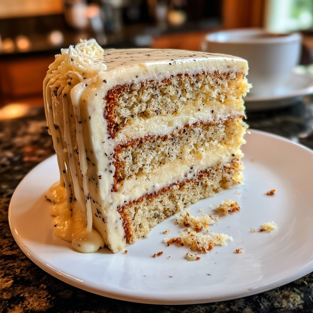 Decadent Vanilla Layer Cake