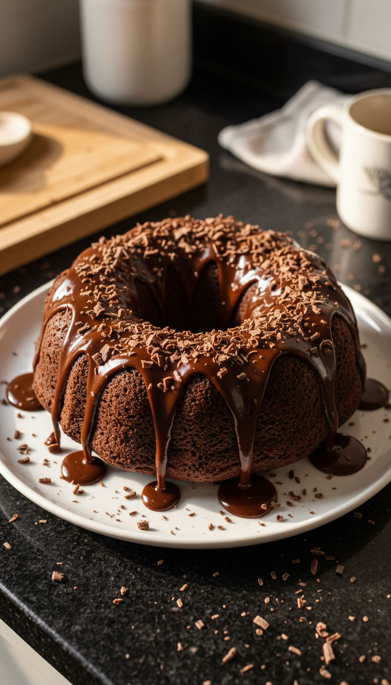 Moist Chocolate Bundt Cake