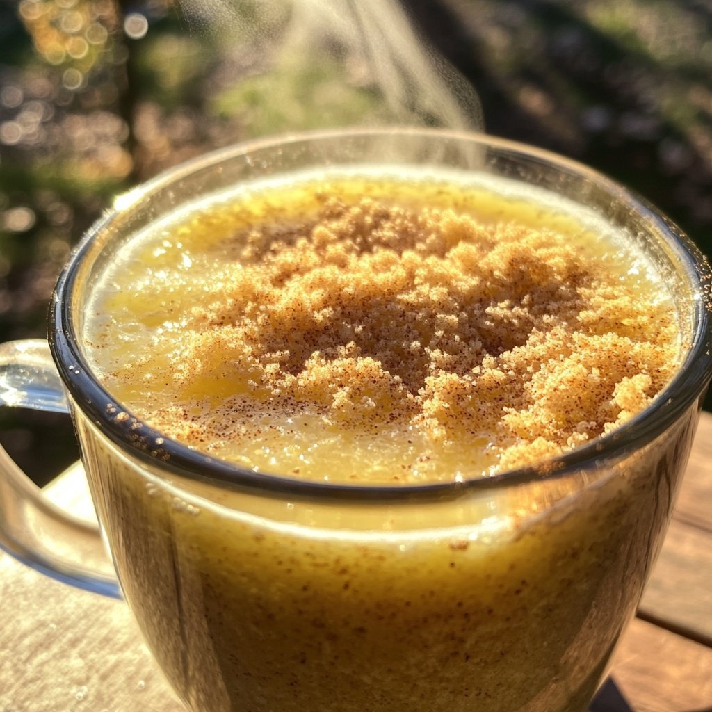 Gingerbread-Spiced Hot Lemonade