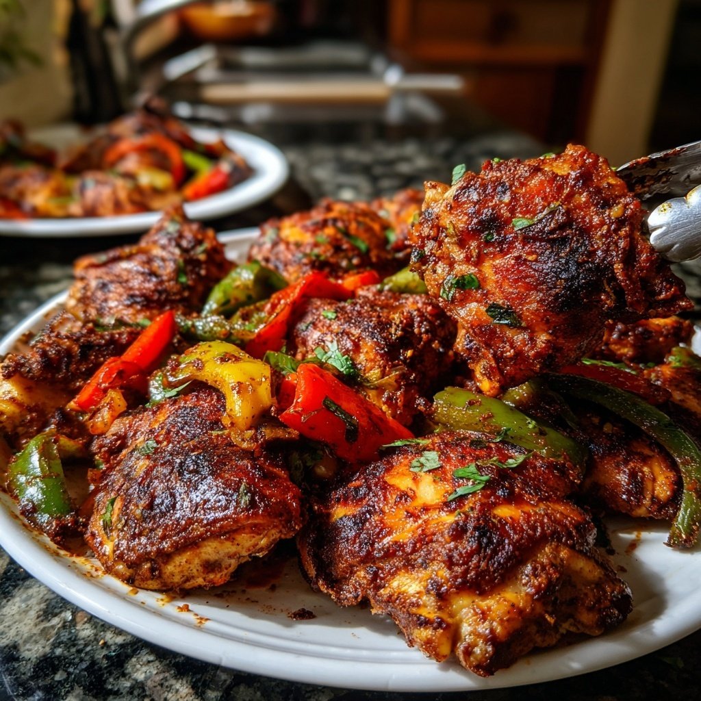 Sheet Pan Chipotle Chicken Thighs