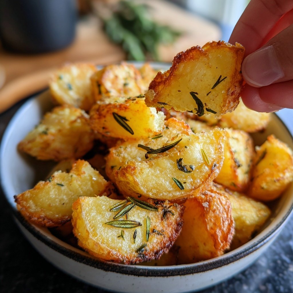 Rosemary Airfryer Potato Chunks