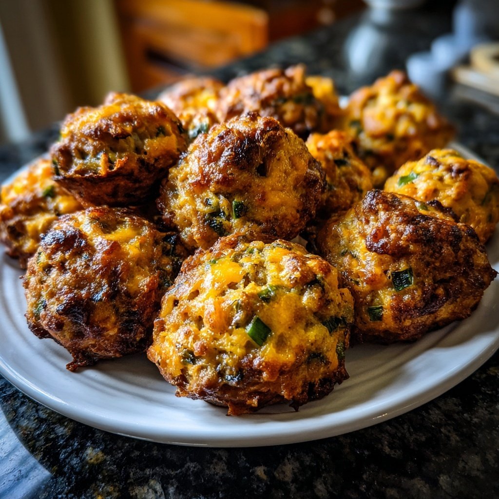 Cheddar Bay Sausage Balls